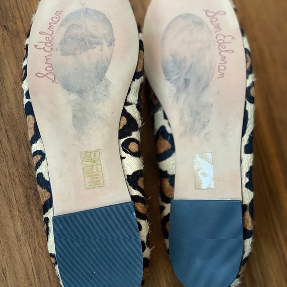 Sam Edelman leopard flats - Picture 2 of 2
